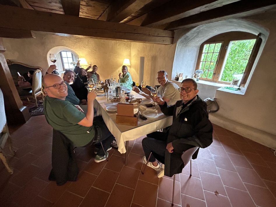 Team outing 2025 – coffee, sailing & lots of rain